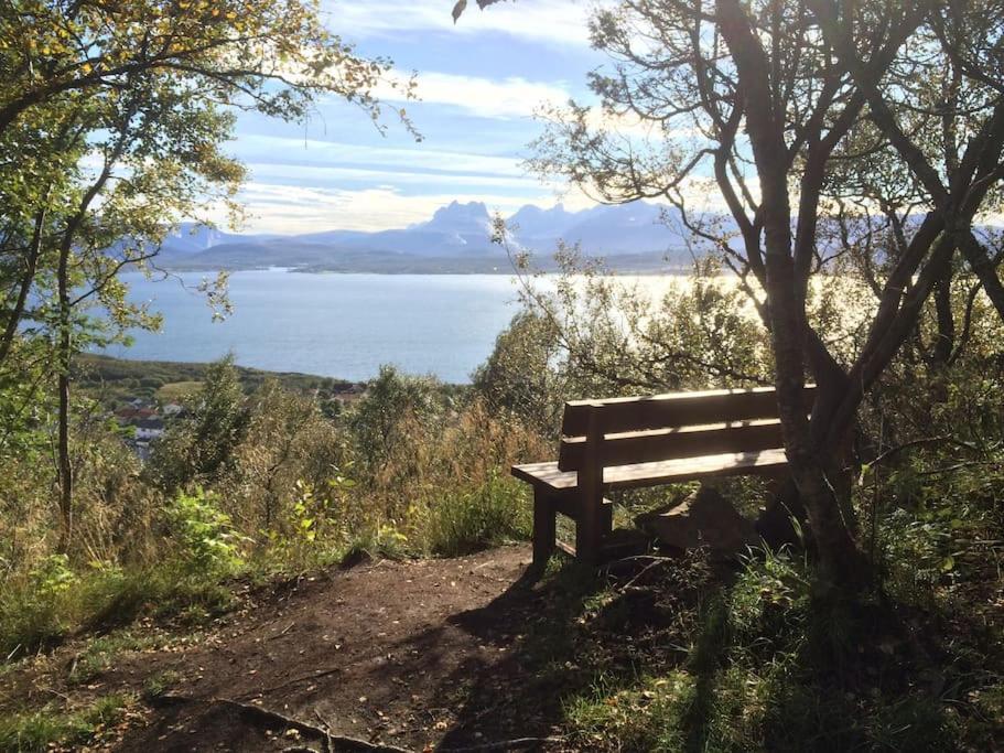 Well-Equipped Apartment With Stunning Views Bodø Dış mekan fotoğraf